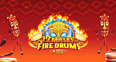 12 Masks of Fire Drums